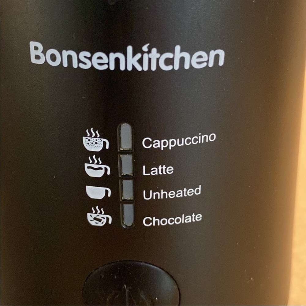 Bonsenkitchen Electric Milk Frother Steamer - Picture 2 of 7